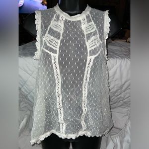 Free People Sheer Layering Sleeveless Top